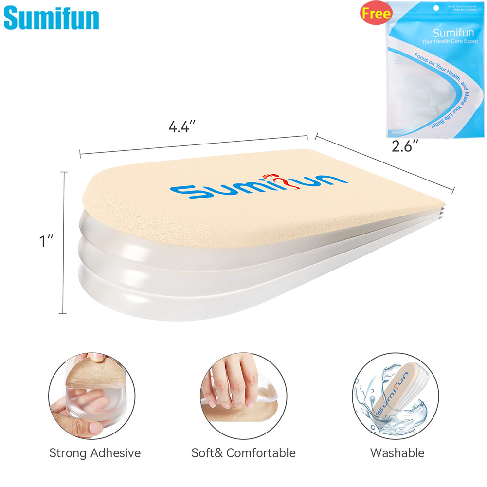 Shoe Polish Cream - Sumifun 1 Paar Gel Binnenzool Siliconen