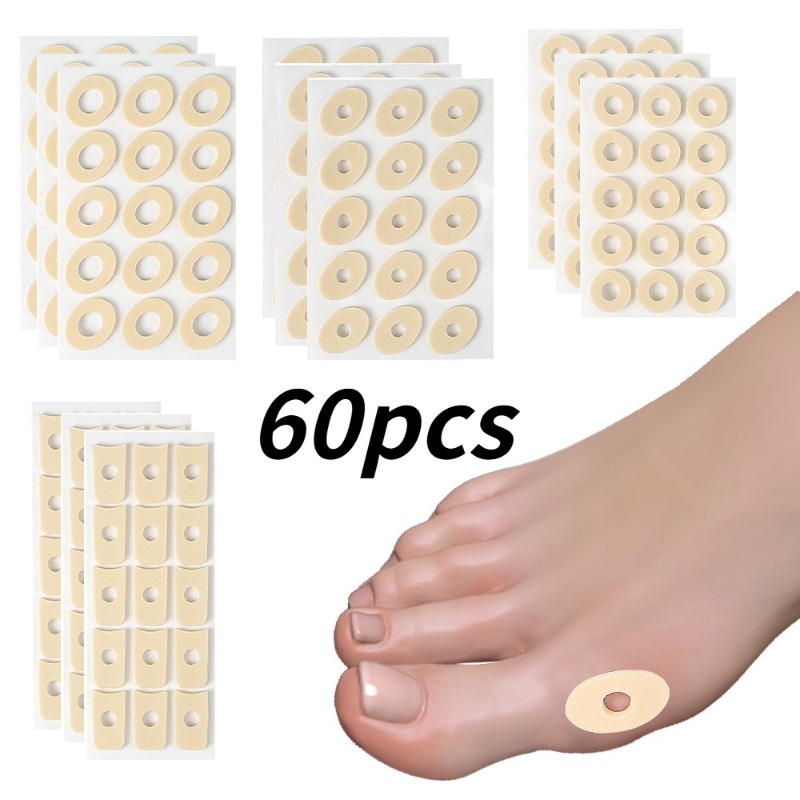 Shoe Polish Cream - 60 stuks zelfklevende eeltkussentjes voor voeten,