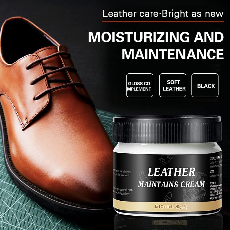 Shoe Polish Cream - 100ml Leerverzorgingsmiddel voor Lederen Broek Tas