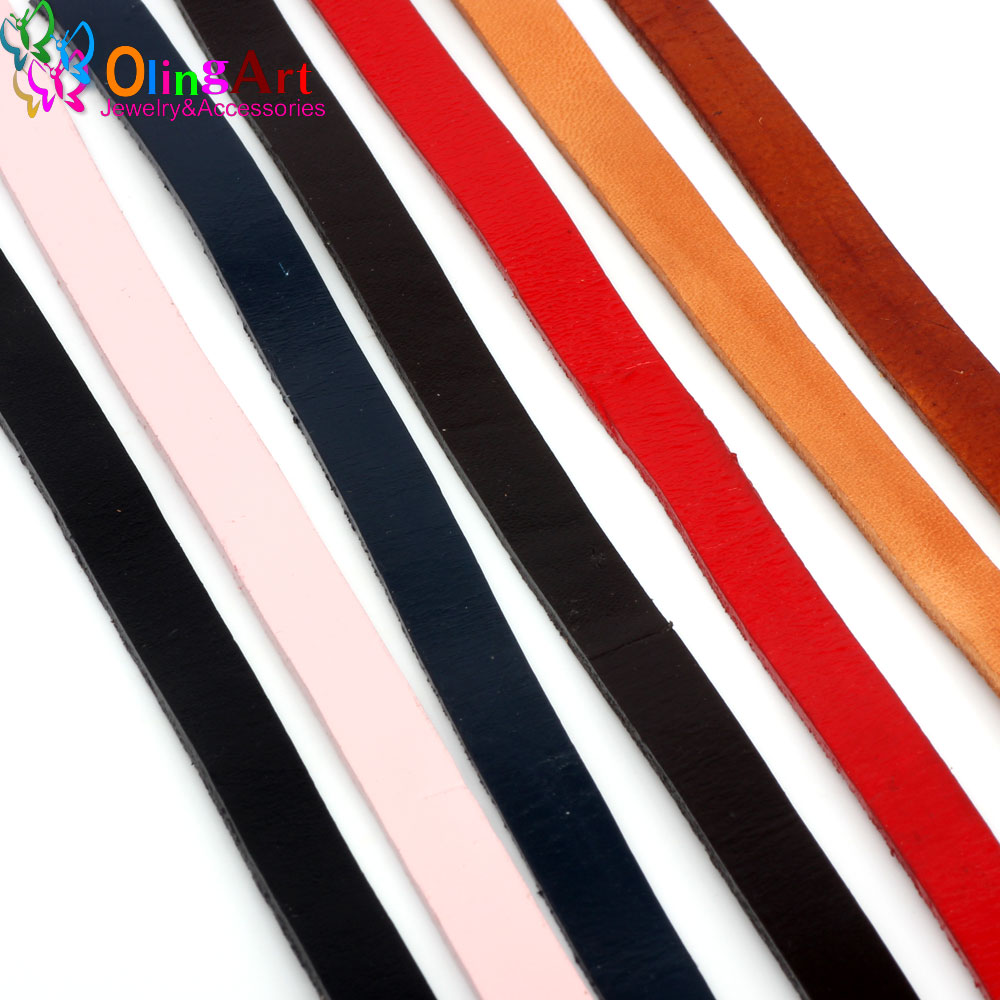 Patent Leather Shine - OlingArt 10*2mm 1 Yard/Lot Meerdere Kleur