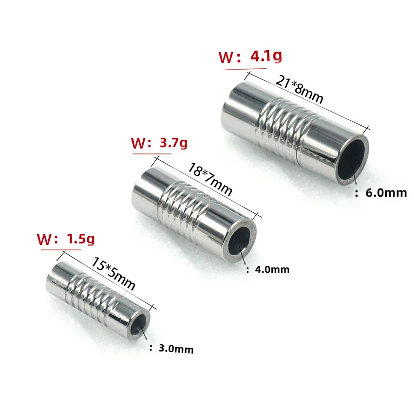 5pcs Rvs 3mm 4mm 6mm Magnetisc - Patent Leather Shine recensie en prijs