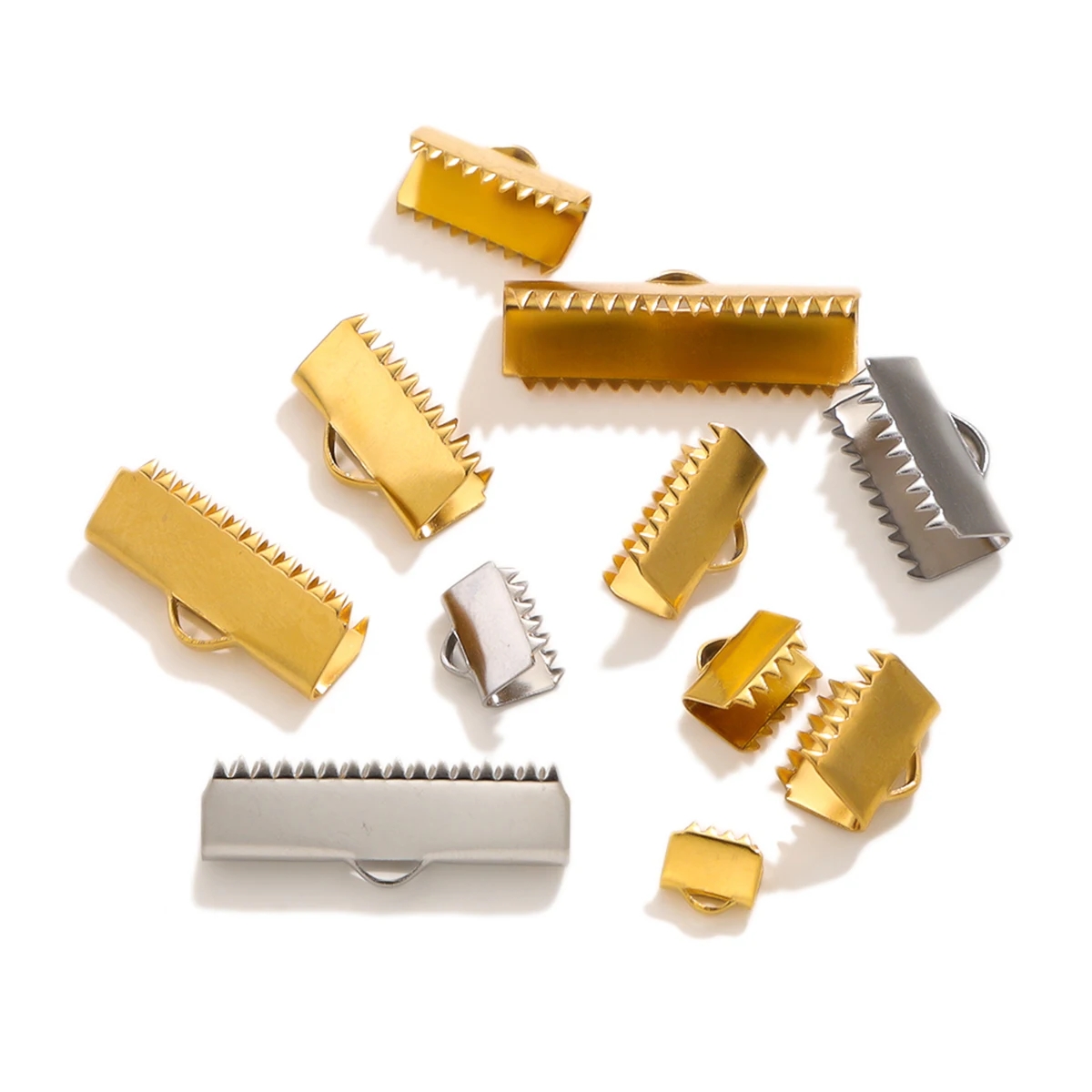20 Stuks Roestvrijstalen Crimp - Patent Leather Shine recensie en prijs
