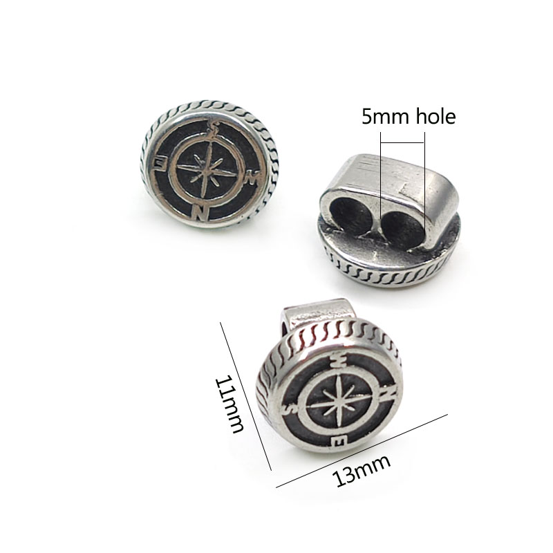 4 stuks roestvrijstalen kralen - Patent Leather Shine recensie en prijs
