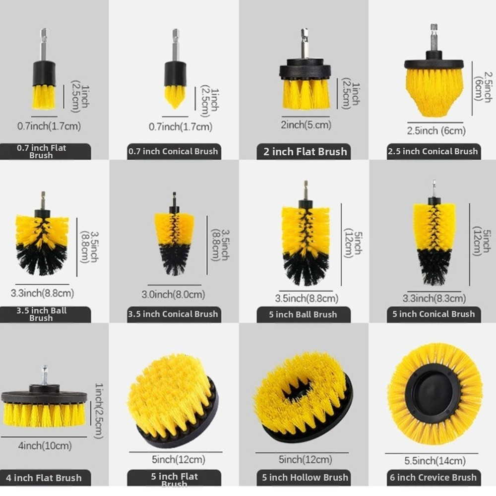 5-delige ronde borstelkop boor - Brush Bristle Set recensie en prijs