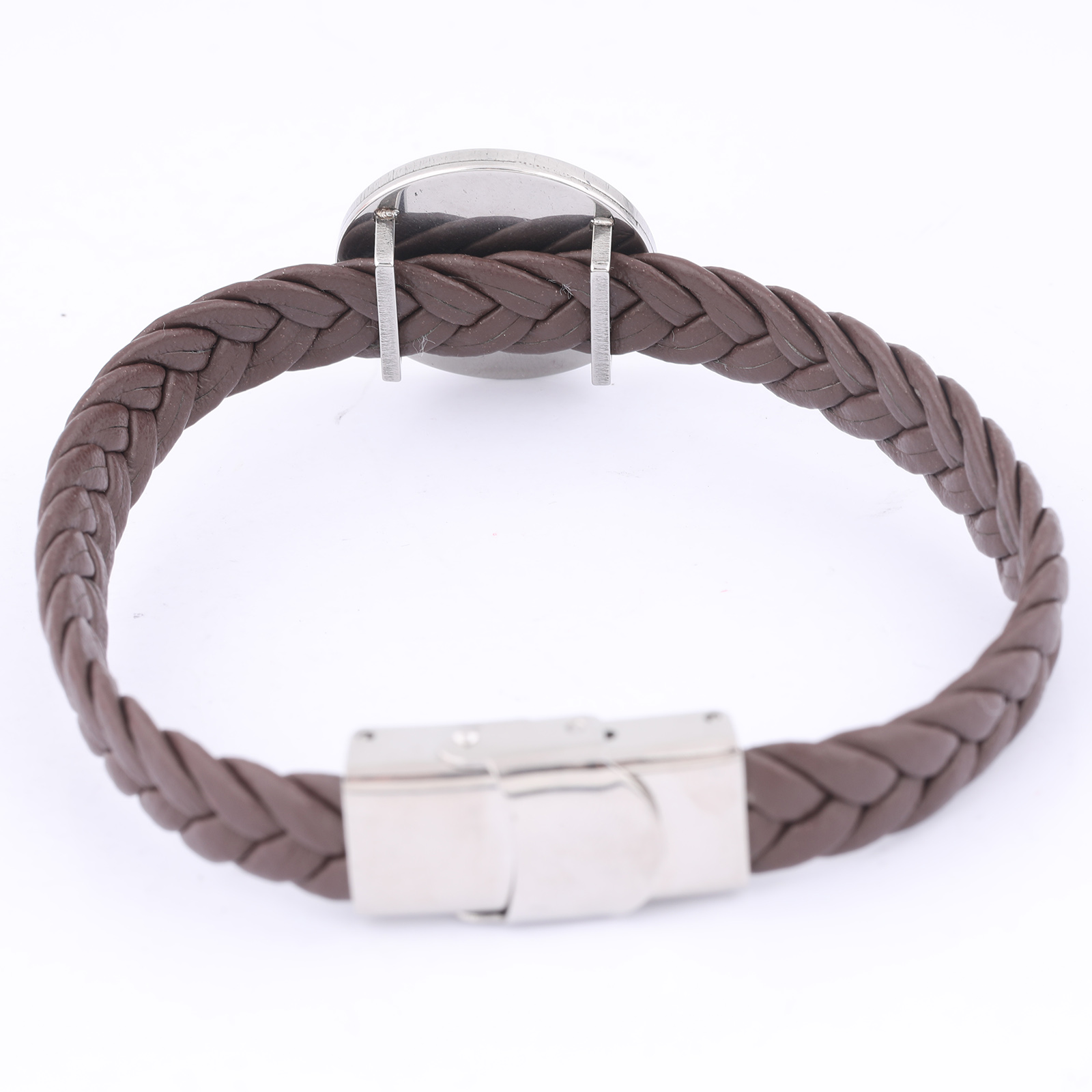 2 stuks bruin plat lederen arm - Patent Leather Shine recensie en prijs