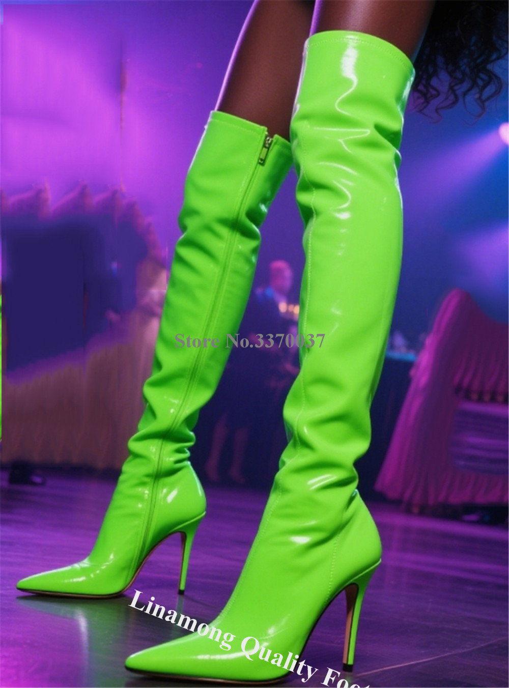 Sexy slanke glanzende lakleer  - Patent Leather Shine recensie en prijs