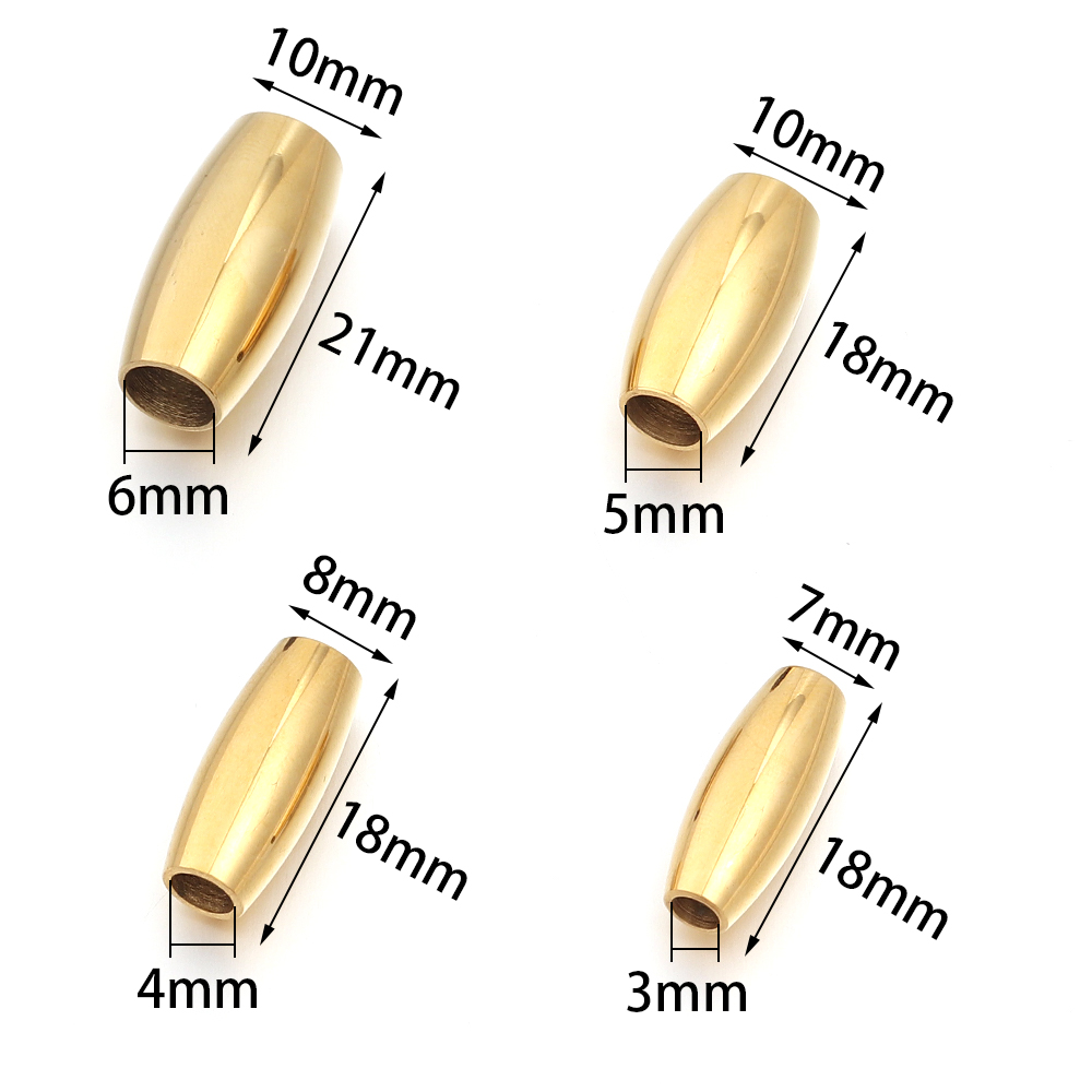 2 stuks 3 4 5 6mm Rvs Magnetis - Patent Leather Shine recensie en prijs