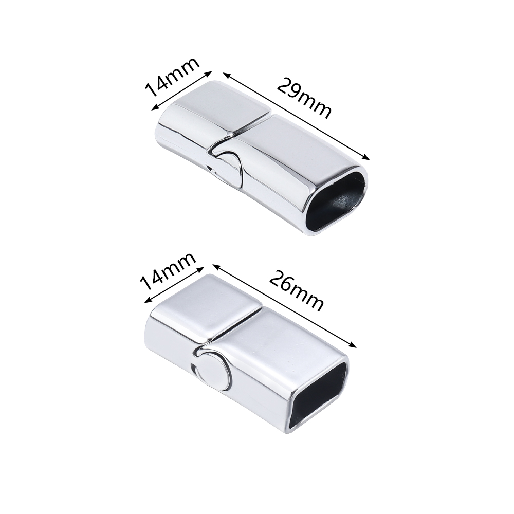 5 stuks legering magnetische s - Patent Leather Shine recensie en prijs