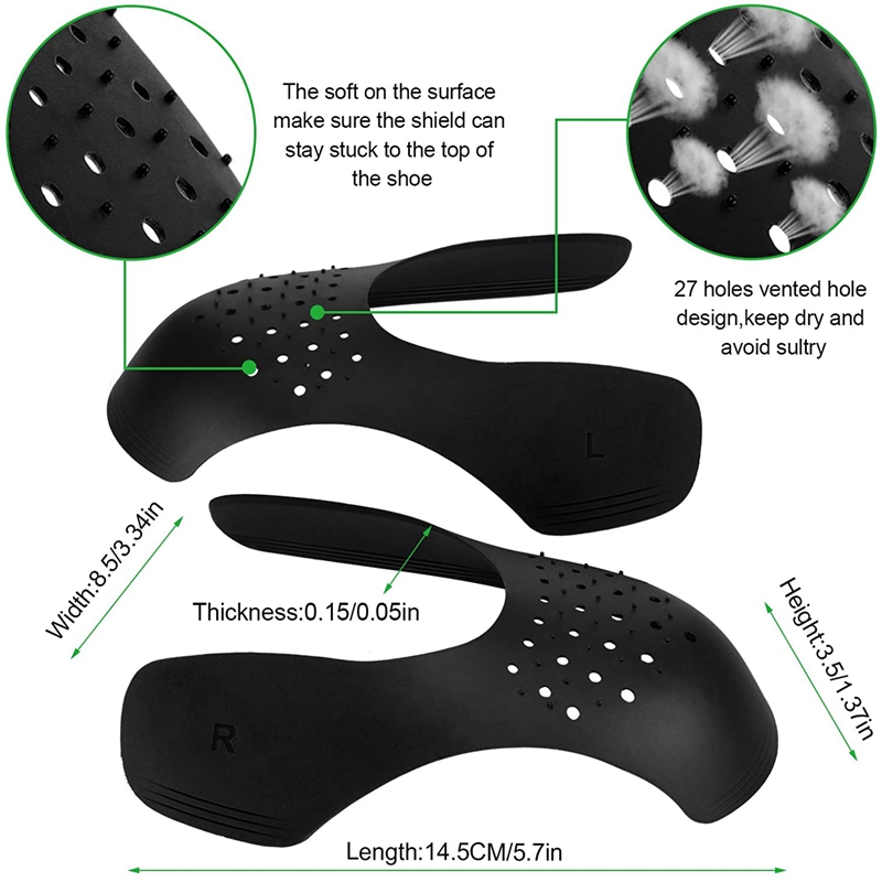 4 Stuks Vouw Protector Schoen  - Sneaker Care Crease Protector recensie en prijs