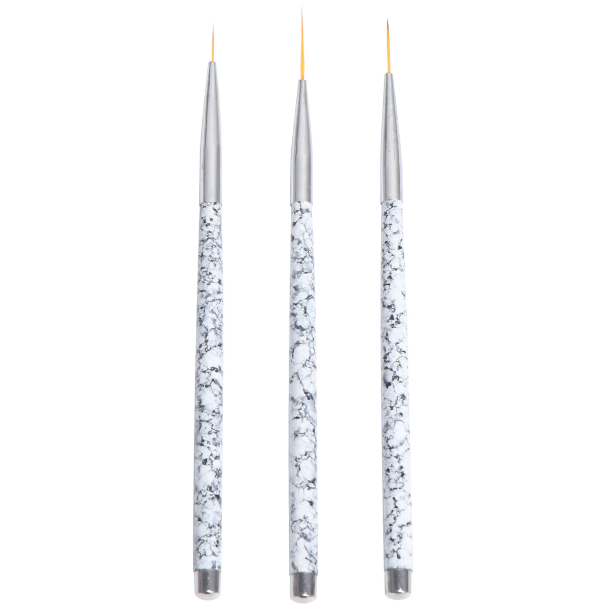 3-delige nagelkunst-linerborst - Brush Bristle Set recensie en prijs